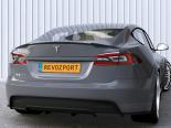 RevoZport R-Zentric Carbon Fiber Rear Diffuser Tesla Model S 13-15